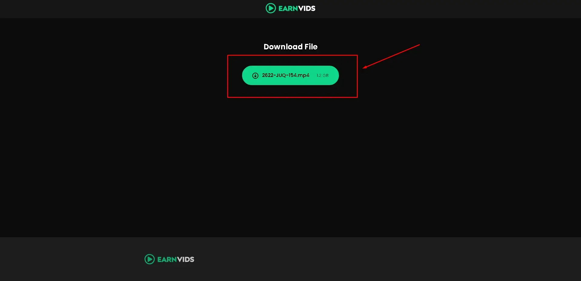 Verifikasi Earn-Vids pertama